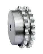 5DR34 Duplex Pilot Bore Sprocket