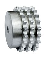 6TR10 Triplex Pilot Bore Sprocket